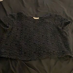 BCNU Black crop top